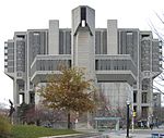 Robarts Library (Toronto, Canada), 1973, by Mathers & Halden Architects[231]