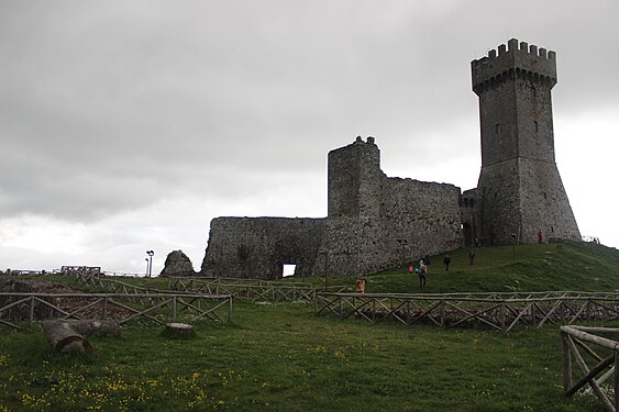 The fortress of Radicofani, Tuscany, Italy