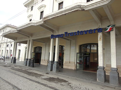 Roma Trastevere railway station