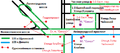 O movimento do 105º ônibus em Moscou