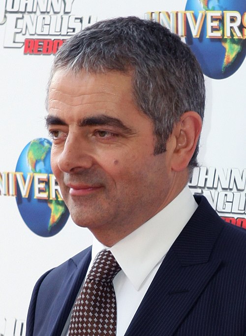 Atkinson at the premiere for Johnny English Reborn in September 2011
