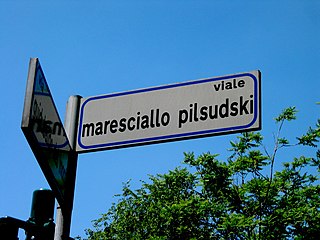 Rome, Italy, Marshal Piłsudski Avenue
