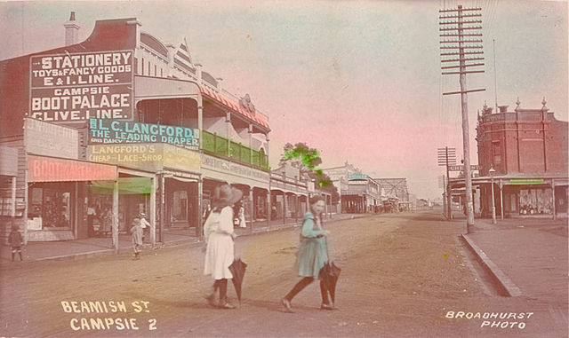 View along Beamish Street