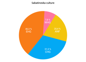 Autosomal DNA Sabatinovka culture