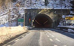 Sakanashi tunnel (Tokioga kirish yo'li) .jpg