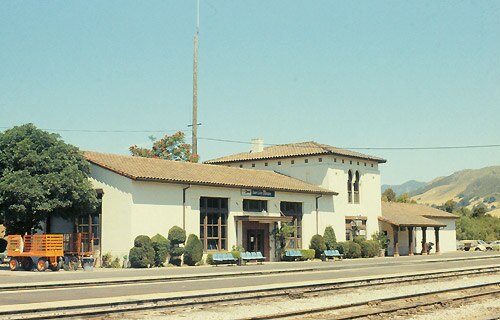 San Luis Obispo station in September 1987