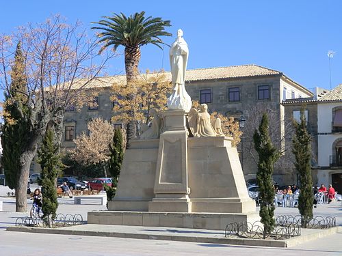 Monumento a San Juan de la Cruz.