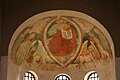 Gotikong fresco ni Jesus, sa abside