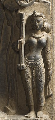 Saraswati with an Eka-tantri vina