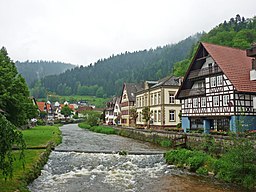 Bachstraße in Schiltach