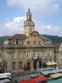 Baroque city hall (1735) at the market square