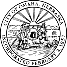 Seal of the City of Omaha Seal of Omaha, Nebraska.png