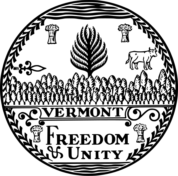 File:Seal of Vermont (B&W).svg