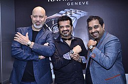 The trio of Shankar Mahadevan (right), Ehsaan Noorani (middle), and Loy Mendonsa (left) composed most of the film's music.