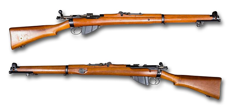 The Lee-Enfield SMLE Mk. III Rifle, Used By Canadians During The