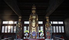 十一面观音菩萨像 - 中国山西省大同市华严寺