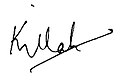 Muta-Wakkilah Hayatul Bolkiah's signature