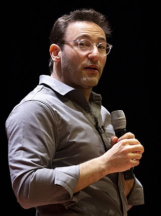 <span class="mw-page-title-main">Simon Sinek</span> English-American author and motivational speaker