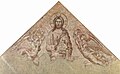 Спас в Силах. Фреска, 1341. Симоне Мартини. Франция, Авиньон, Домский собор Нотр-Дам