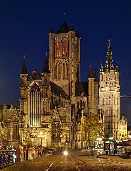 File:Sint-Niklaaskerk and the belfry of Ghent (DSCF0274).jpg