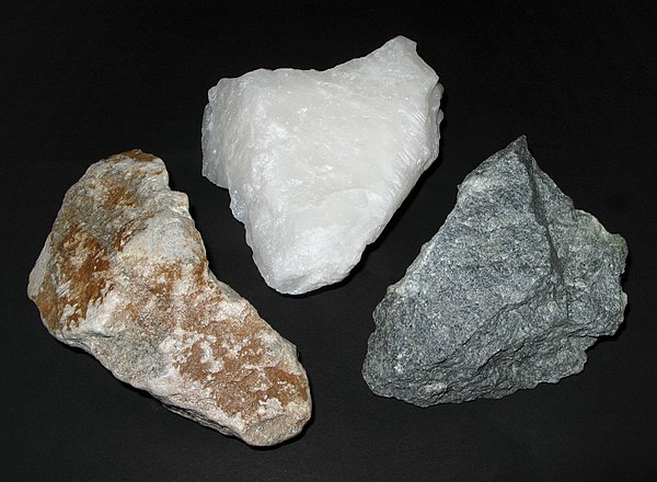 Samples of soapstone