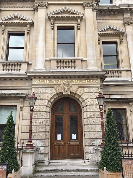 File:Society of Antiquaries of London, UK - 20150617-02.jpg