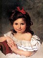 Painting of a young girl, 1903