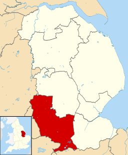 South Kesteven UK locator map.svg