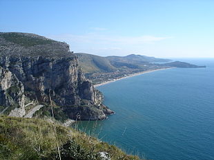 La riviera di Sant'Agostino nel comune di Gaeta