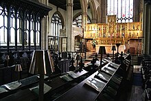 The choir stalls and high altar St.Mary's choir - geograph.org.uk - 919483.jpg