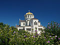 St. Vladimir-katedralen, dedisert til heltene av Sevastopol.