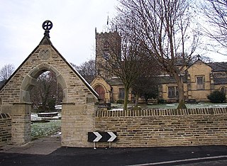 Kirkheaton Village in West Yorkshire, England