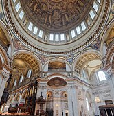 St Paul's Cathedral Interior Dome 2 crop, London, UK - Diliff.jpg