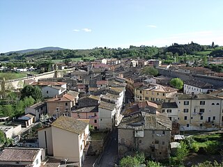 Staggia Senese Frazione in Tuscany, Italy