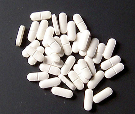 Zolpidem tartrate, a common but potent sedative–hypnotic drug. Used for severe insomnia.