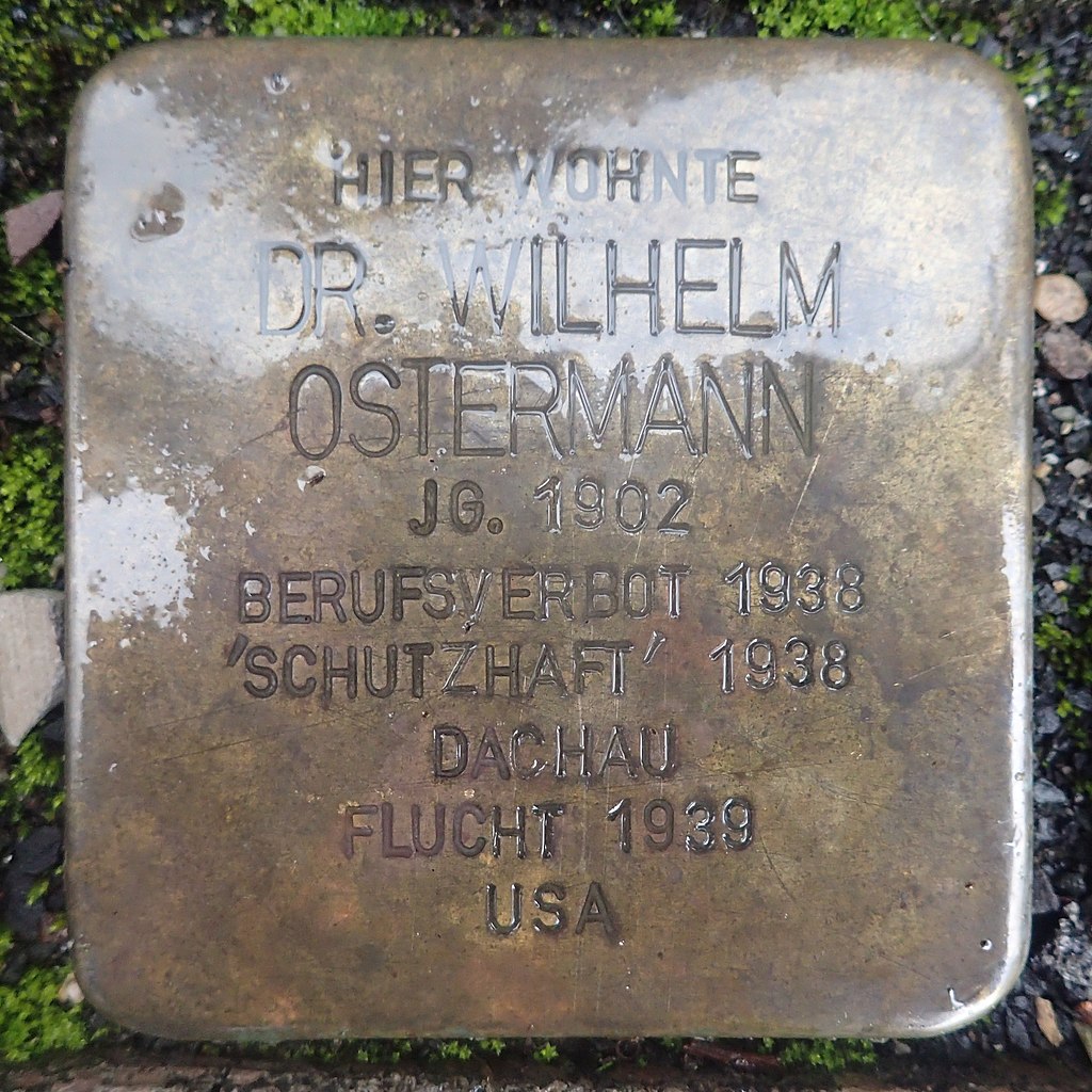 Stolperstein Bad Sobernheim Wilhelmstraße 4 Wilhelm Ostermann.jpg