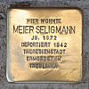 Stumbling block Marktstrasse 87 Meier Seligmann