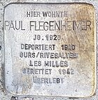 Stolperstein für Paul Flegenheimer