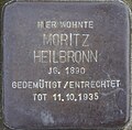 Stolperstein in Salzhemmendorf for Moritz Heilbronn.jpg