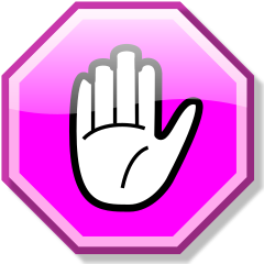 File:Stop hand nuvola pink.svg