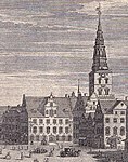 Köpenhamns gästhus Store Lækkerbidsken, omkring 1750