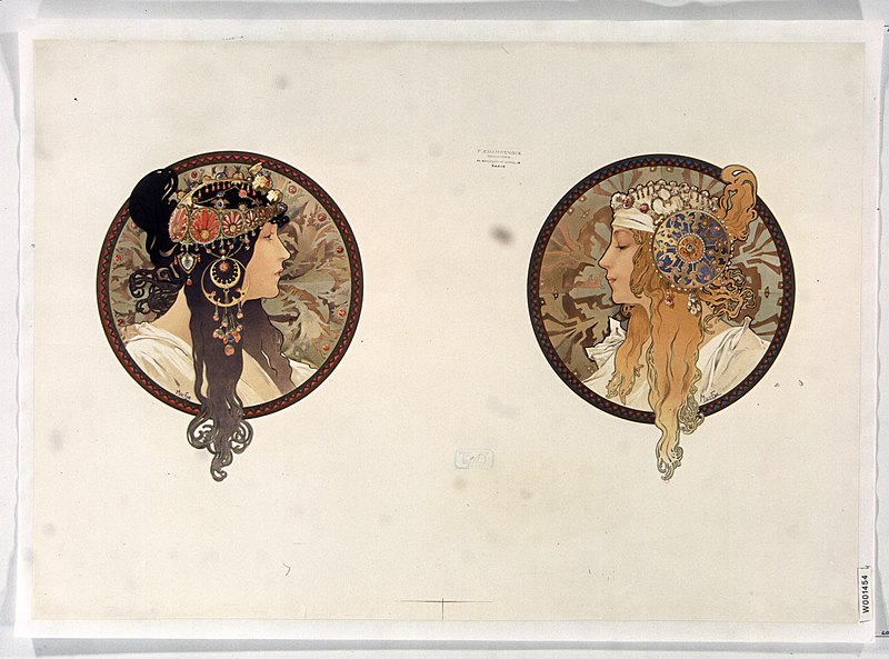 File:Têtes byzantines - brune, blonde.jpg
