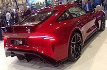 Rear quarter view TVR Griffith LE (2017) (38354184736).jpg