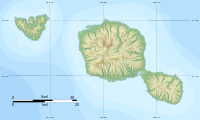 Lagekarte der Inseln Tahiti und Moorea
