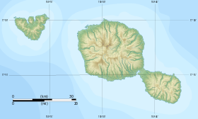 Voir sur la carte topographique de Tahiti
