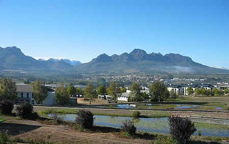 The view from the highest point in Techno Park, looking towards the east Tegnopark uitsig ISSI.JPG