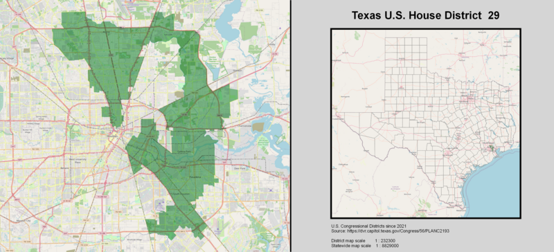 File:Texas US Congressional District 29 (since 2021).tif