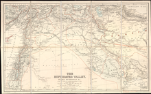 The Euphrates Valley - Syria, Kurdistan, et cetera by Edward Stanford Ltd. - WDL.png