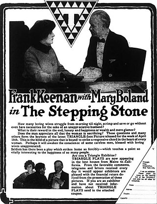 <i>The Stepping Stone</i> 1916 film by Reginald Barker, Thomas H. Ince