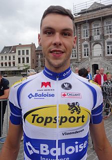 <span class="mw-page-title-main">Sander Helven</span> Belgian road cyclist